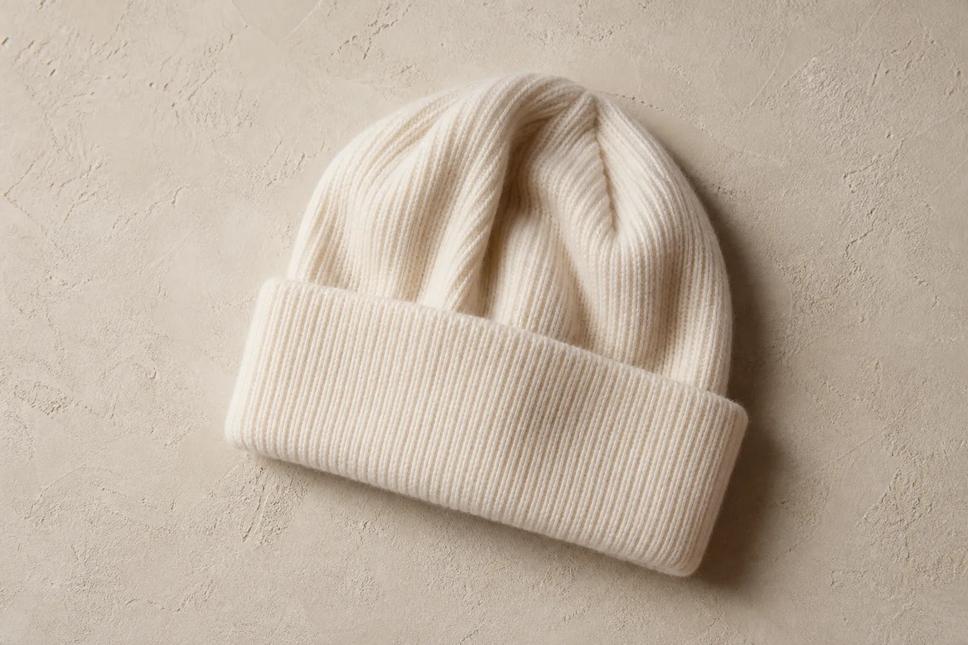 Ribbed-Knit Beanie