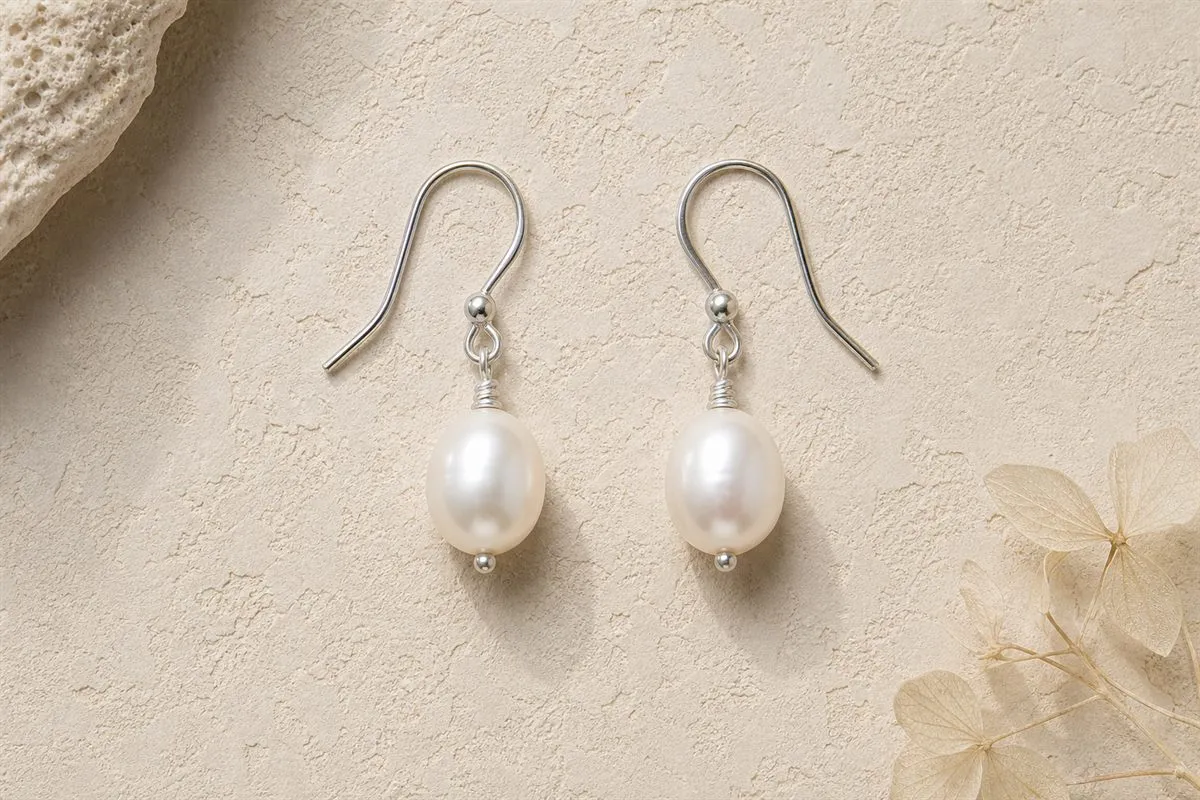 Signature Boucles d'Oreilles Perles Signature