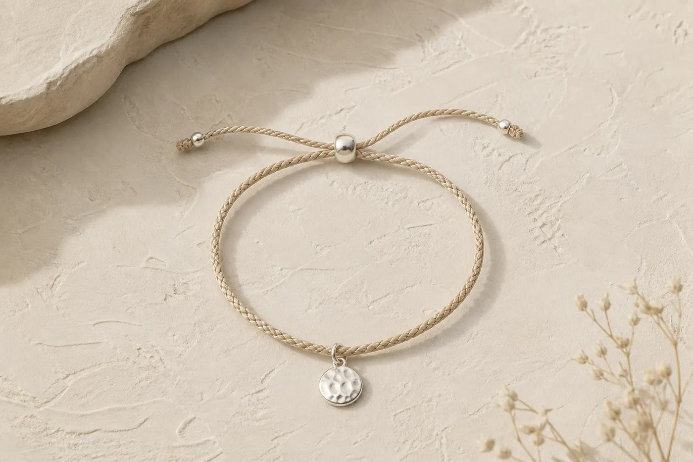 Braided Cord Bracelet No.21