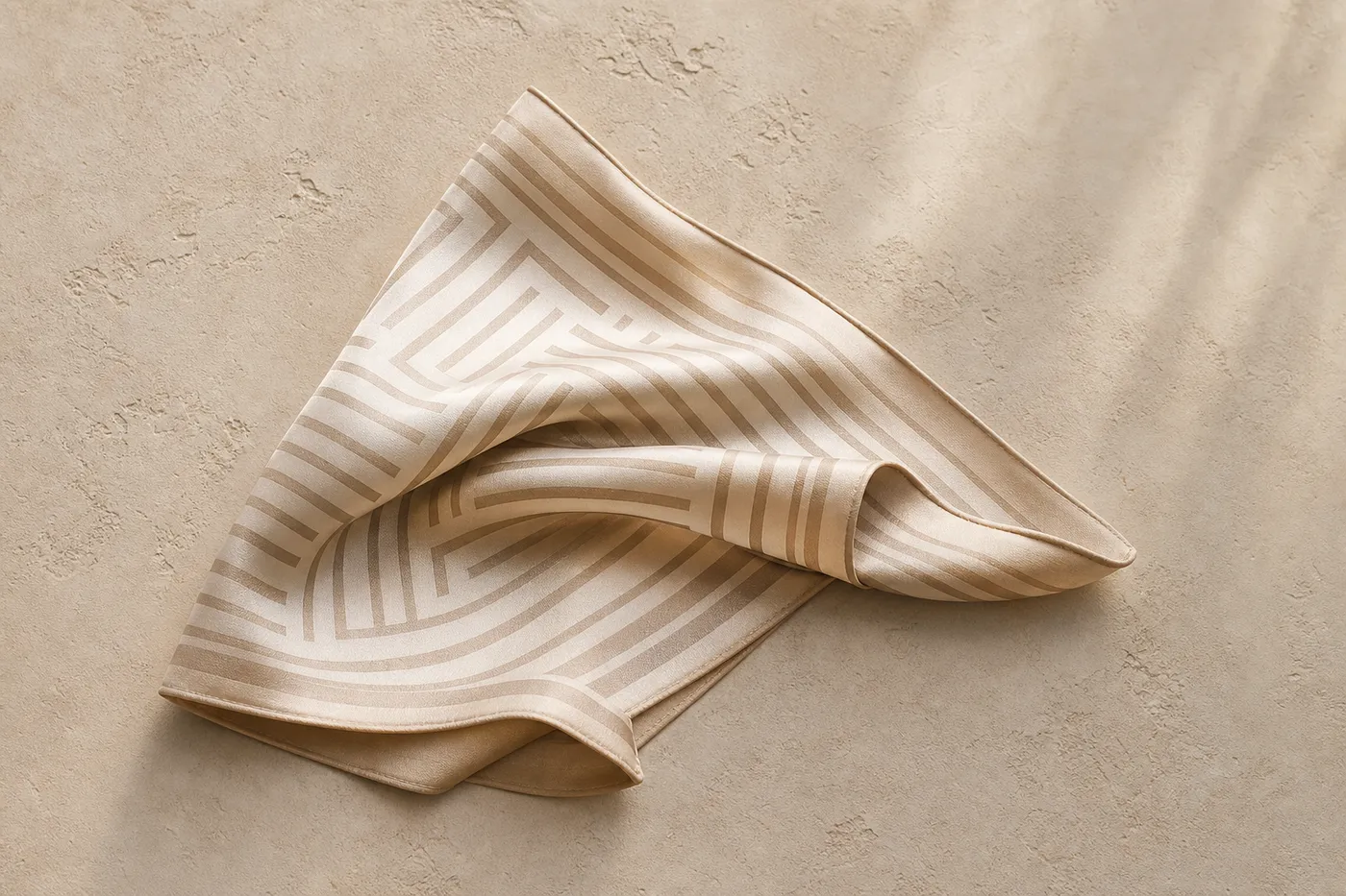Signature Mini Silk-Touch Square Scarf No.18