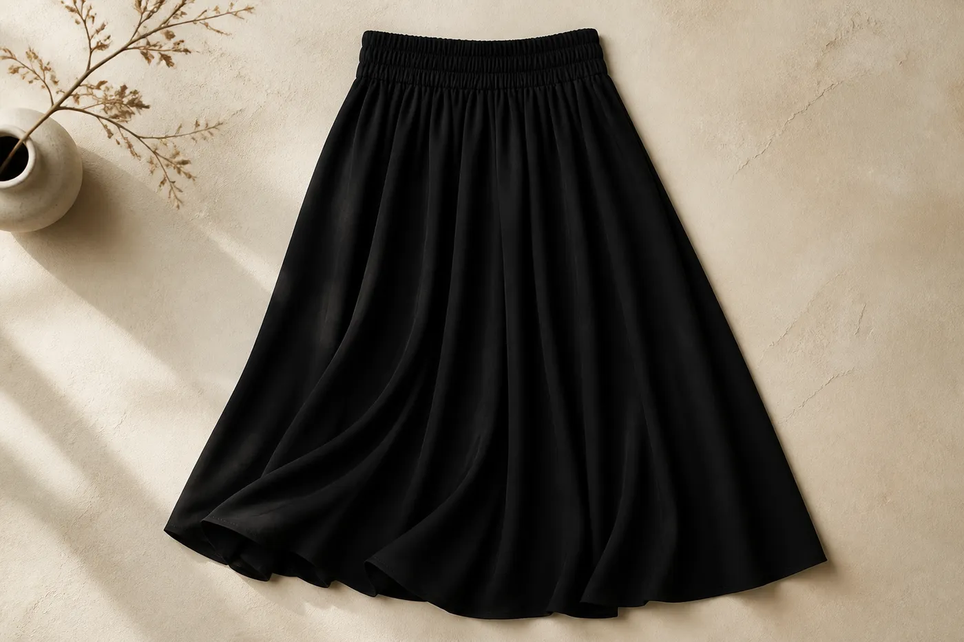 Iconic A-Line Midi Skirt No.12